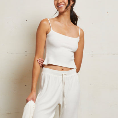 Sophie Rib Cami Sugar