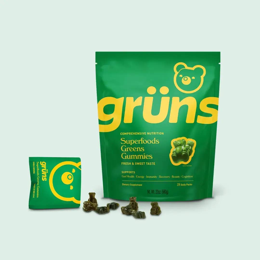 Gruns Adult Gummies Low Sugar