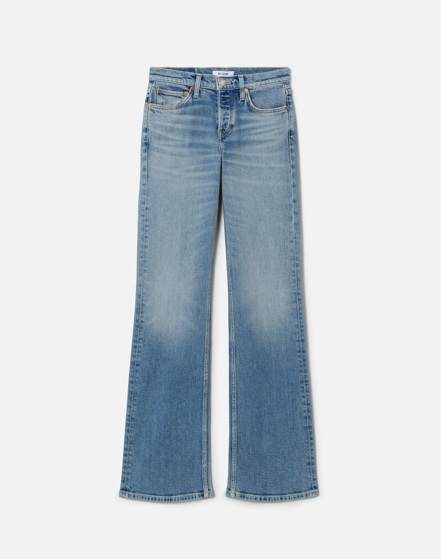 70s Mid Rise Bootcut Opal Indigo