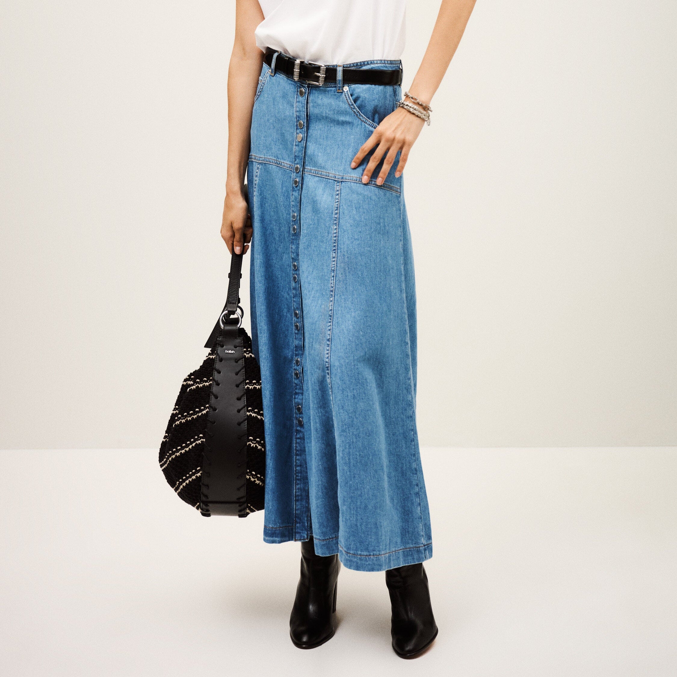 Laddie Skirt Light Used Blue