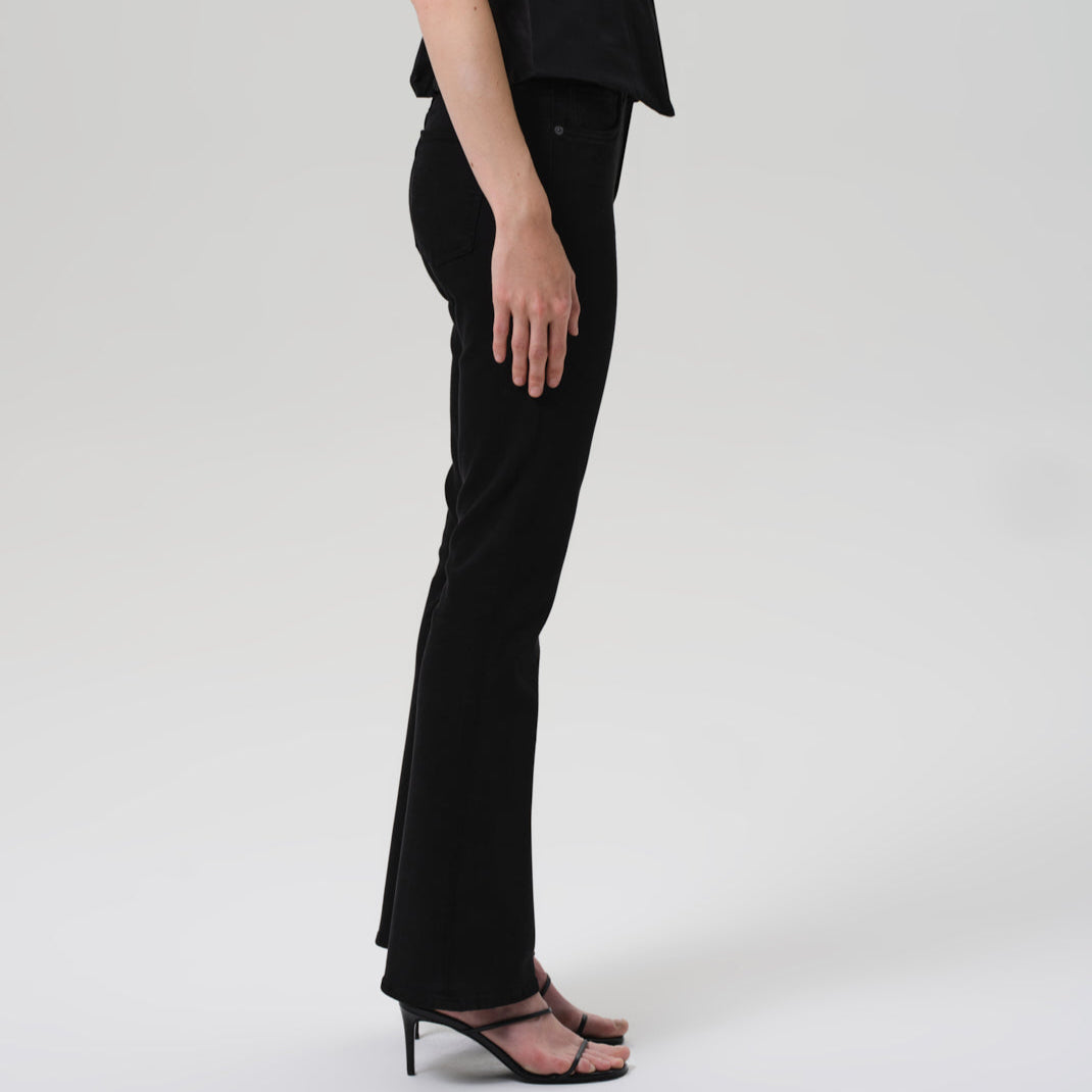 Lilah 32.5" Jean Plush Black