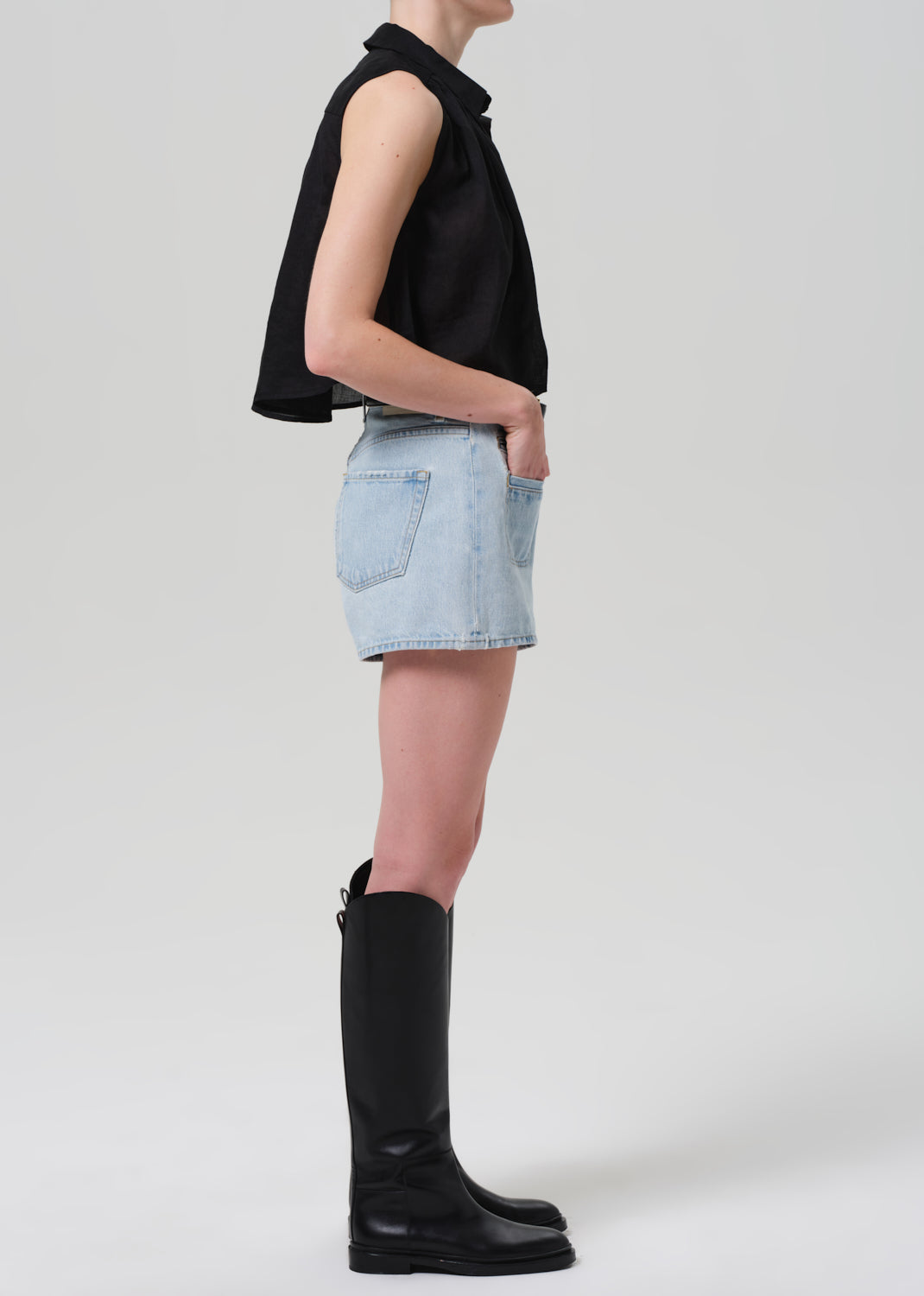 Marlow Welt Pocket Short Skyscape