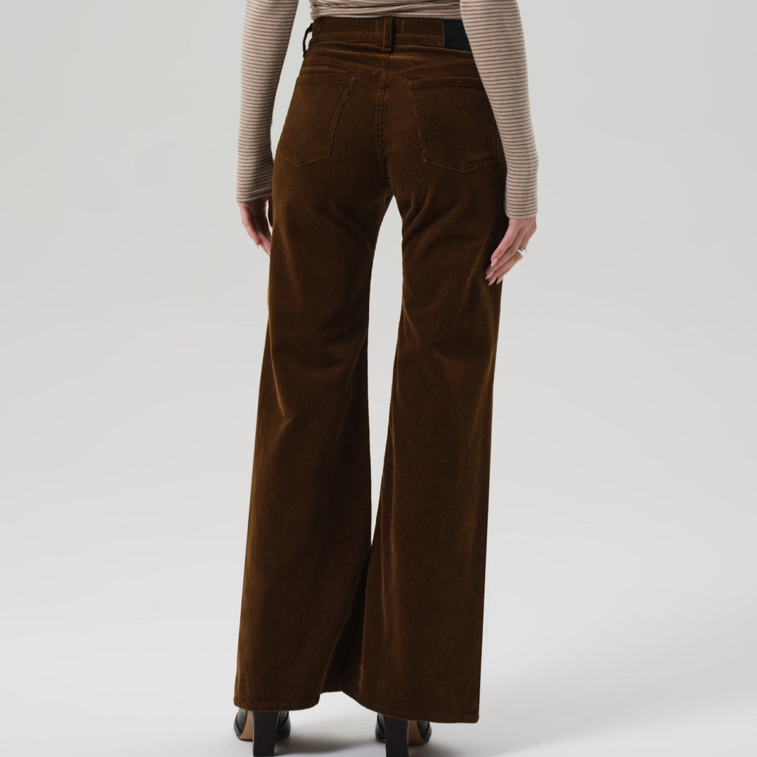 Kimberly Flare W/ Horsebit Corduroy Manuka