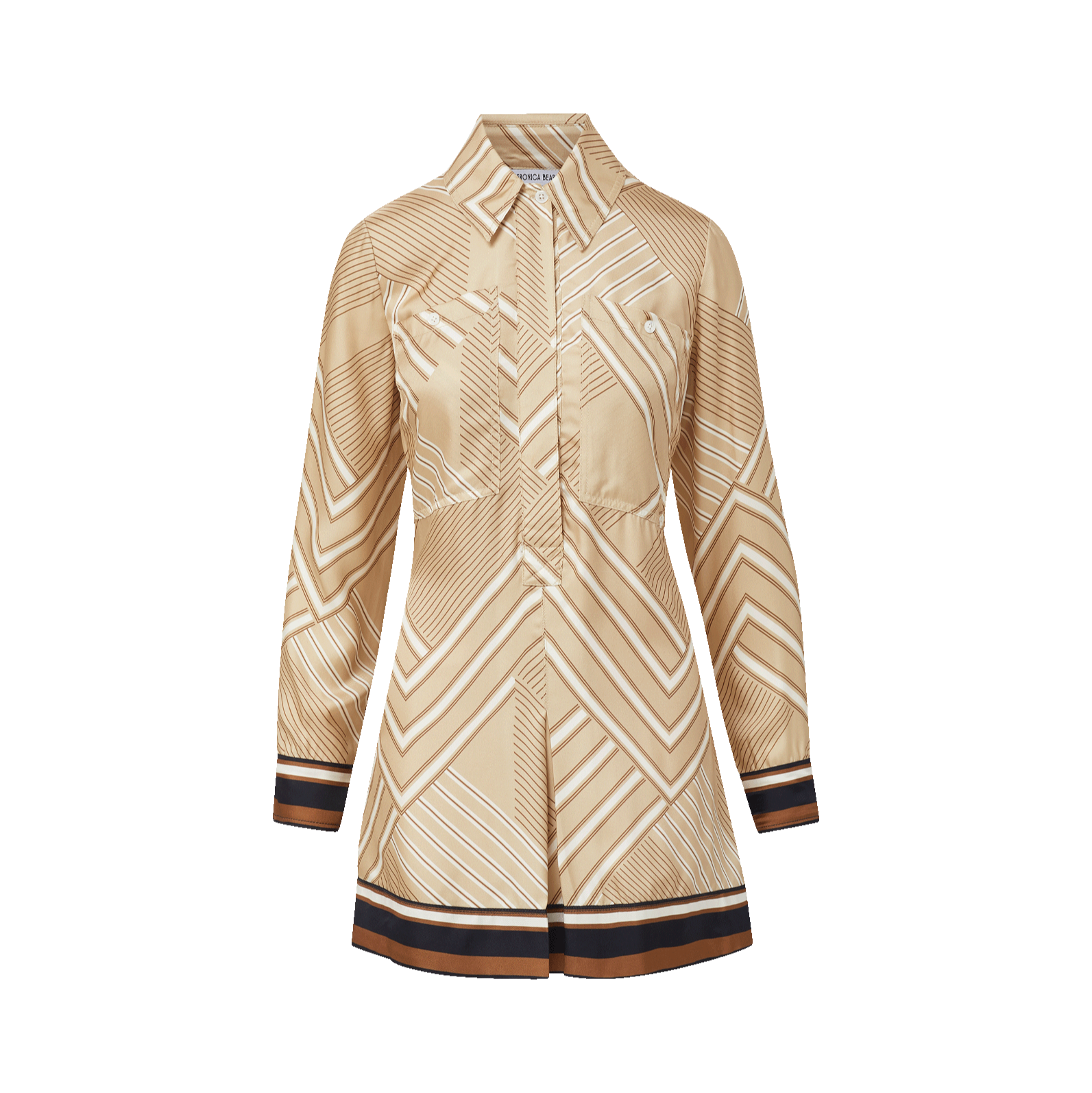 Pryce Dress Stone Khaki