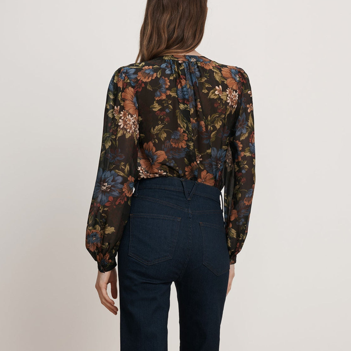 Ashlynn Blouse Black Multi