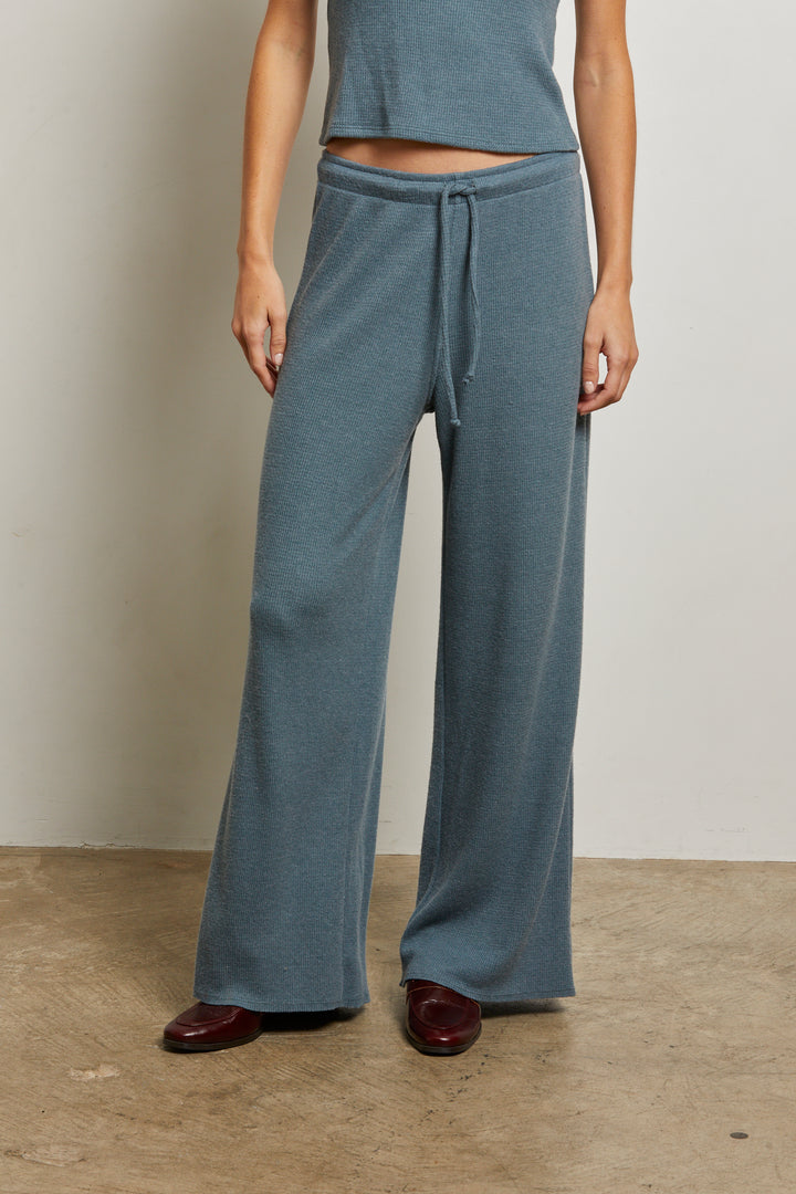 Maddie Drawstring Pant Slate