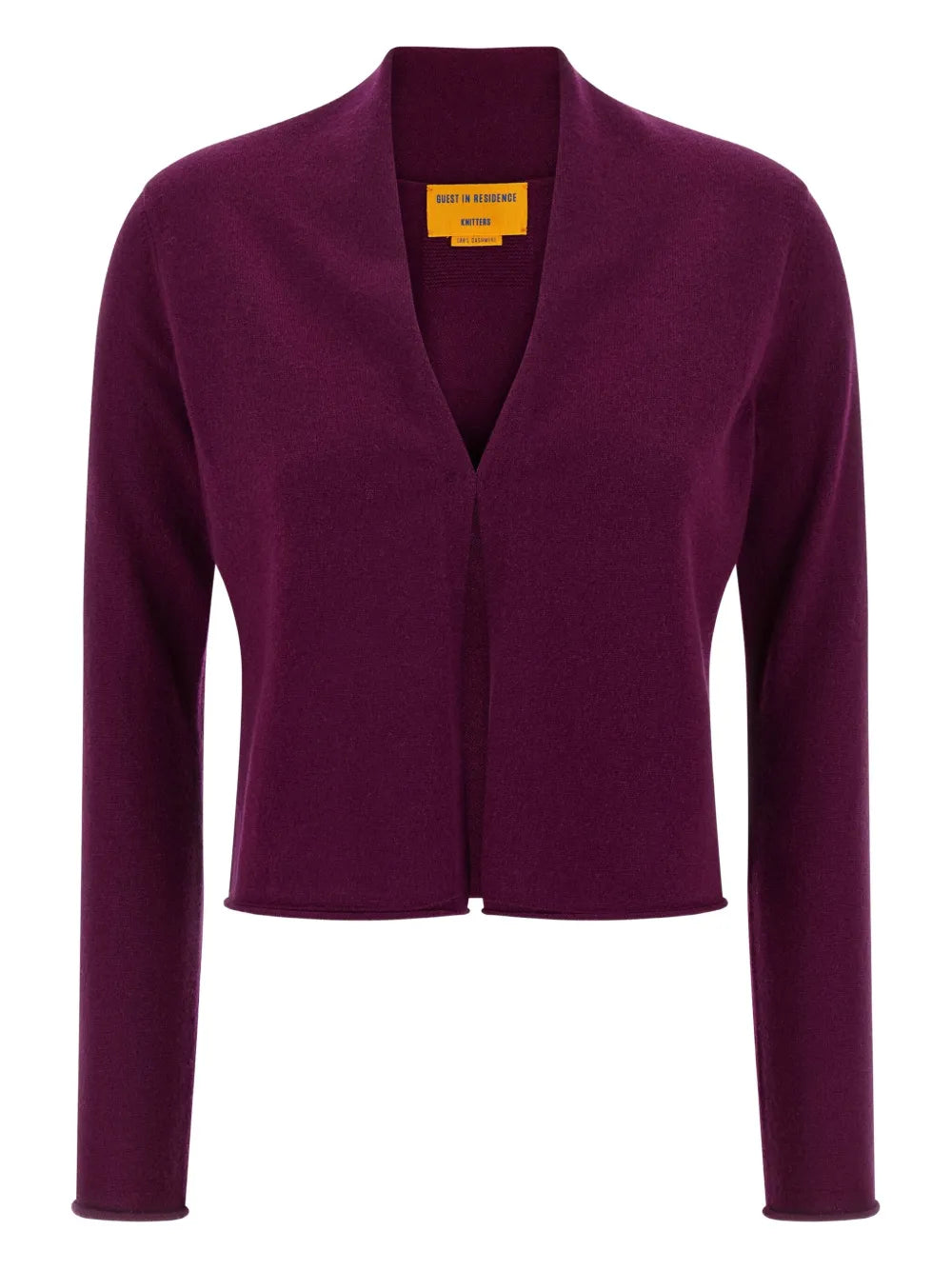 Stealth Cardigan Aubergine