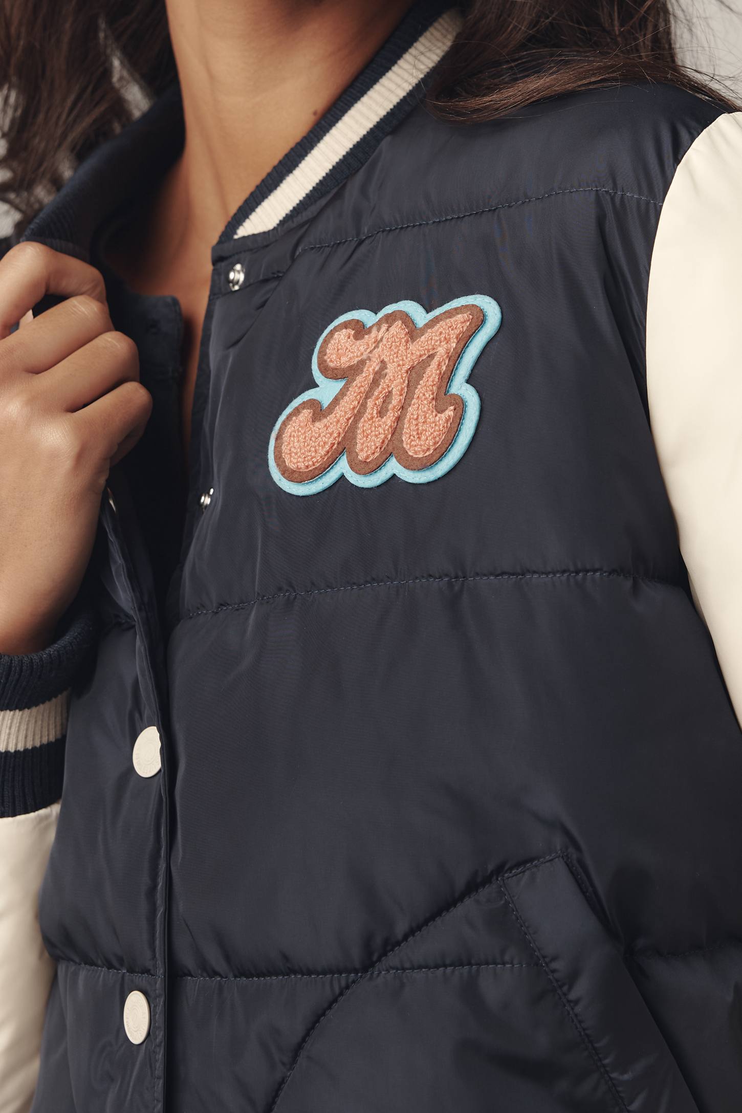 Pillow Talk Letterman Jkt Second String