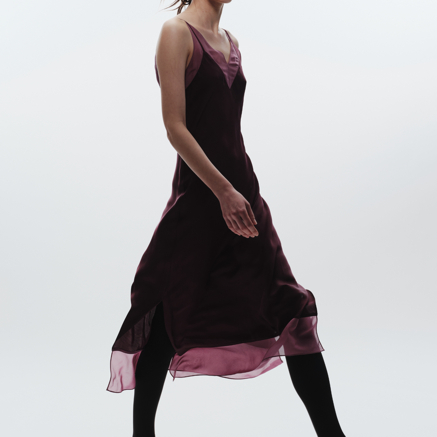 Vinza Slip Dress Grape