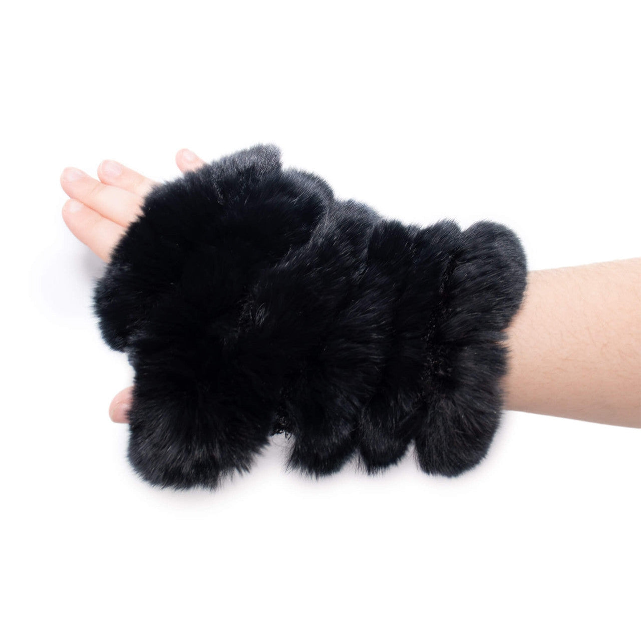 Rex Rabbit Fingerless Gloves