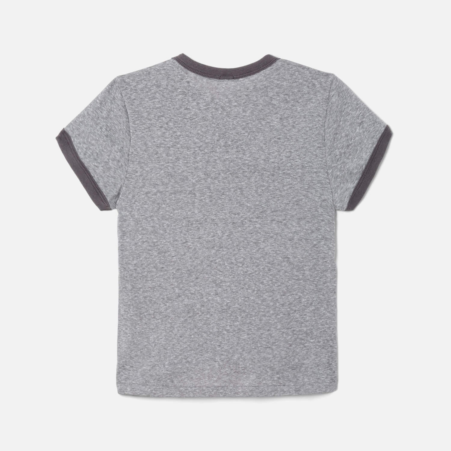 60s Slim Ringer Tee Grey/Grey