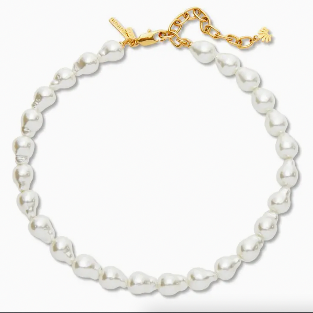 Baroque Pearl Collar Necklace