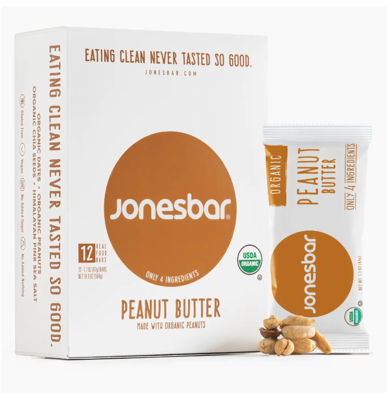 Jonesbar Peanut Butter Vegan Snack