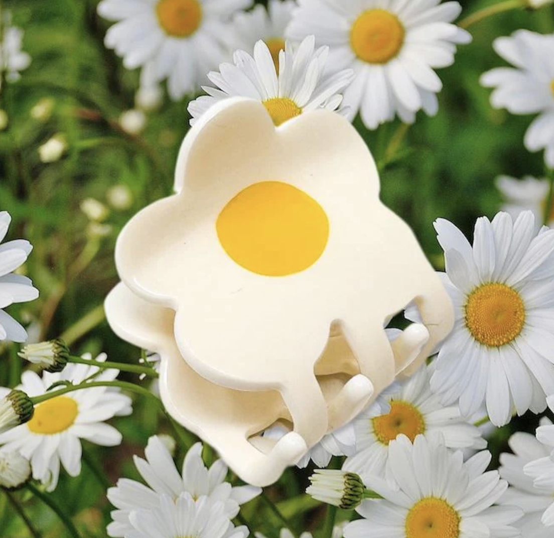 Mini Flower Hair Claw Clip