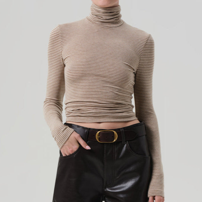 Caradene Turtleneck Chiltern & Oatmeal