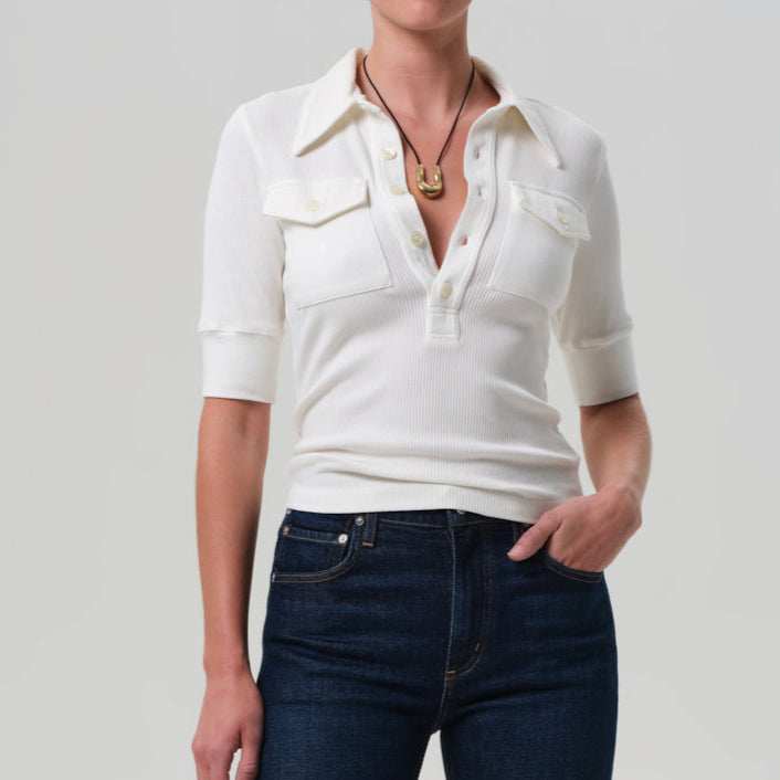 Amina Polo Shirt Pashmina