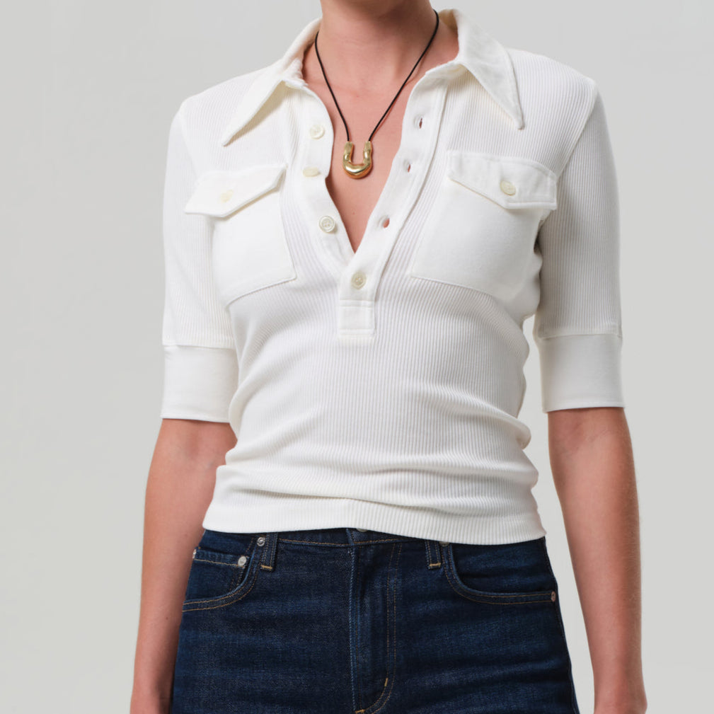Amina Polo Shirt Pashmina