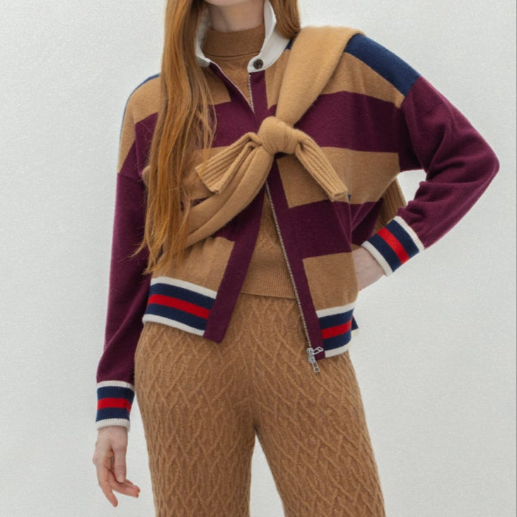 Rugby Bomber Jacket Haystack