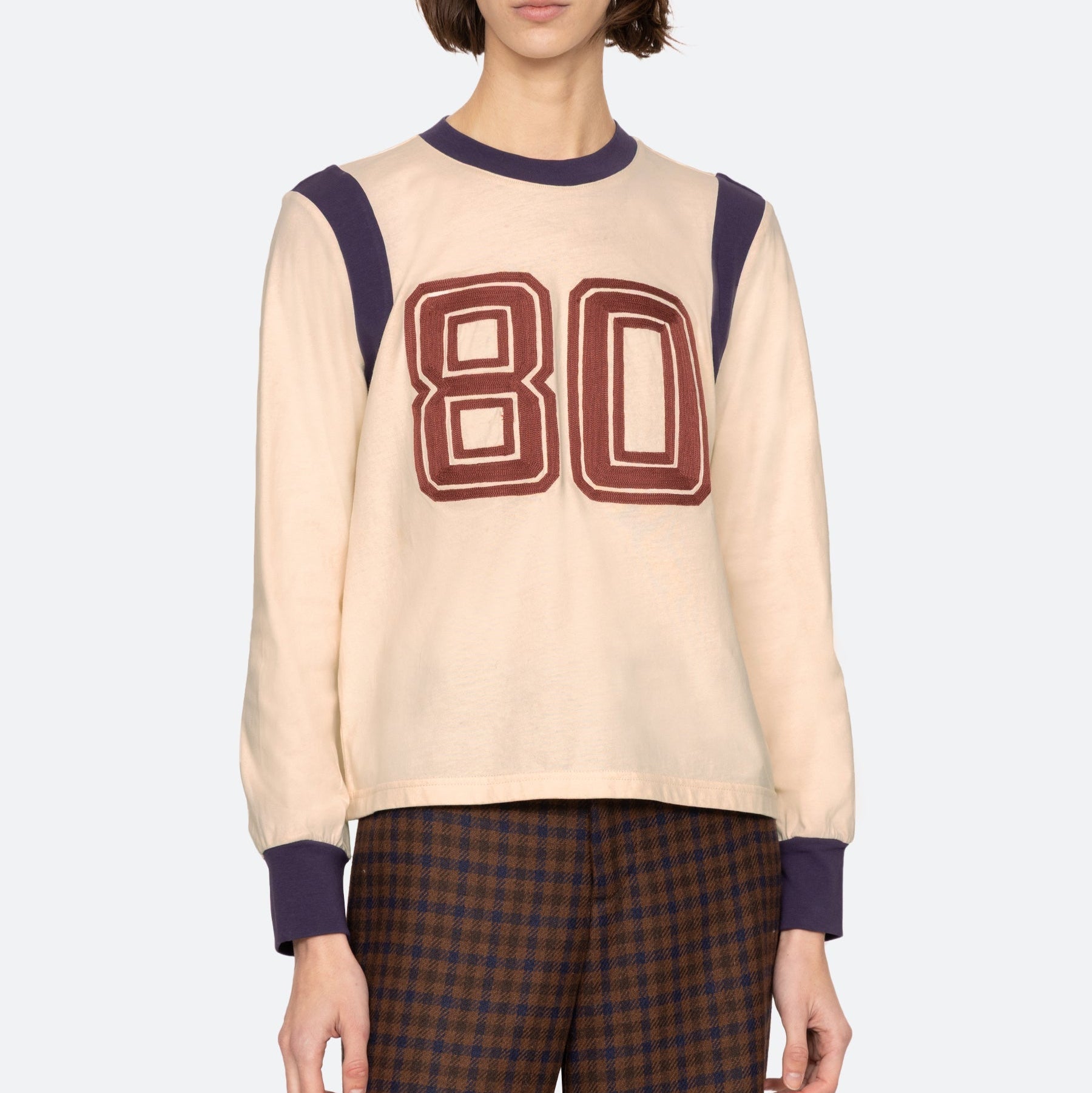Arissa Graphic L/Slv Tee Multi