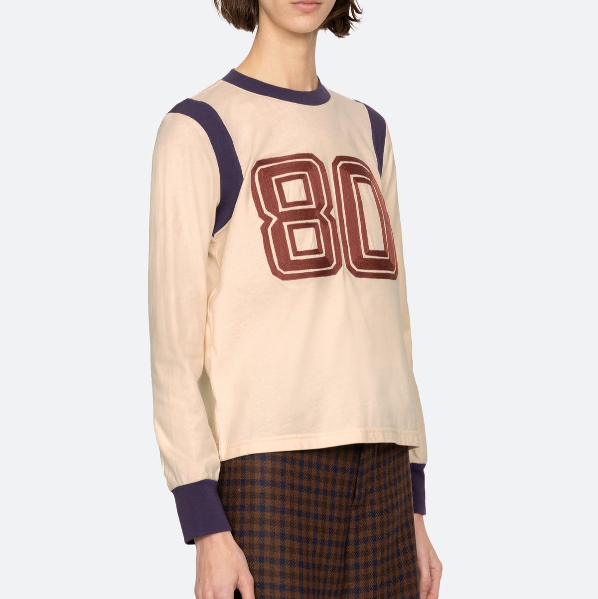 Arissa Graphic L/Slv Tee Multi