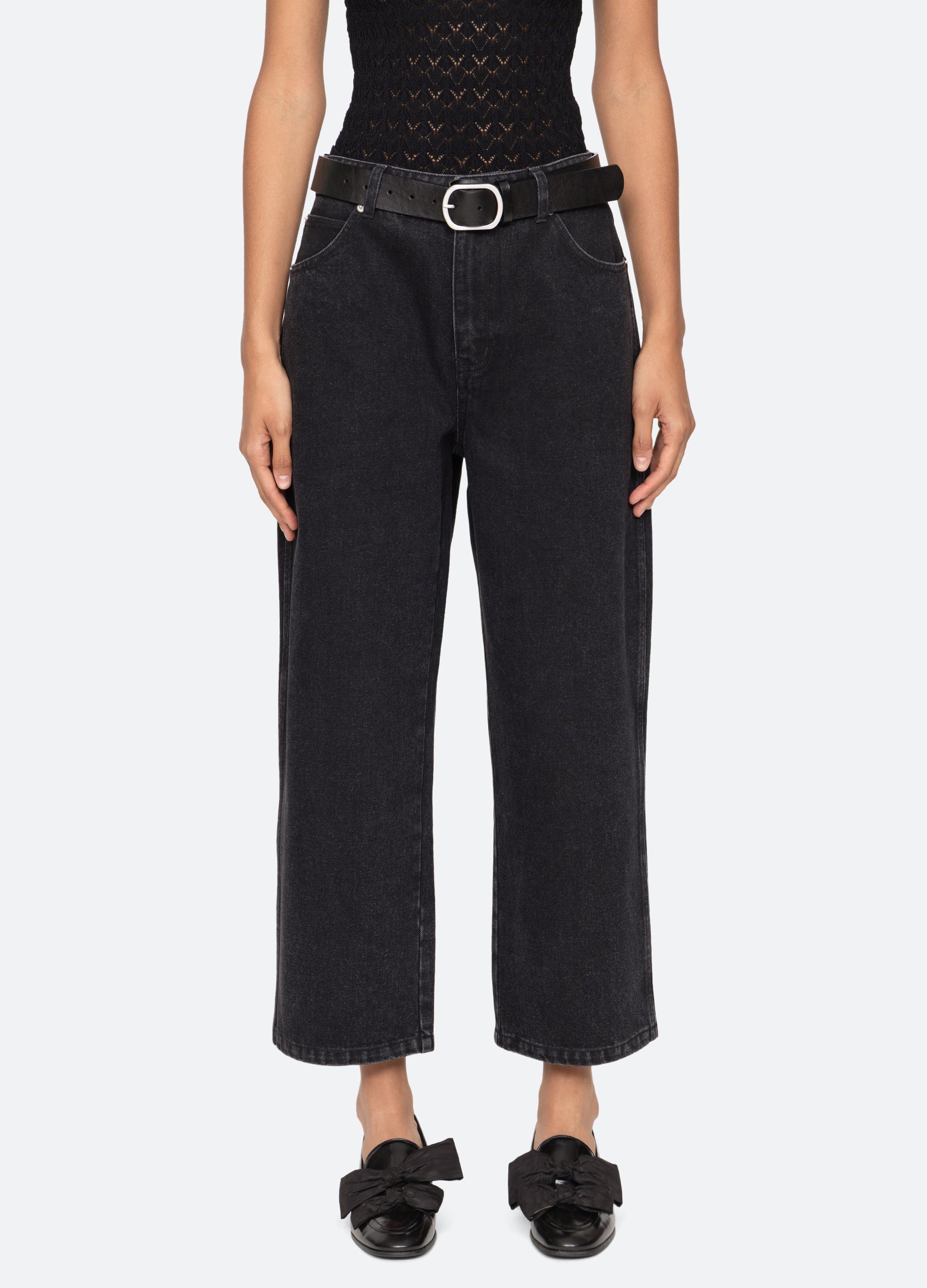 Jules Denim Pant Black