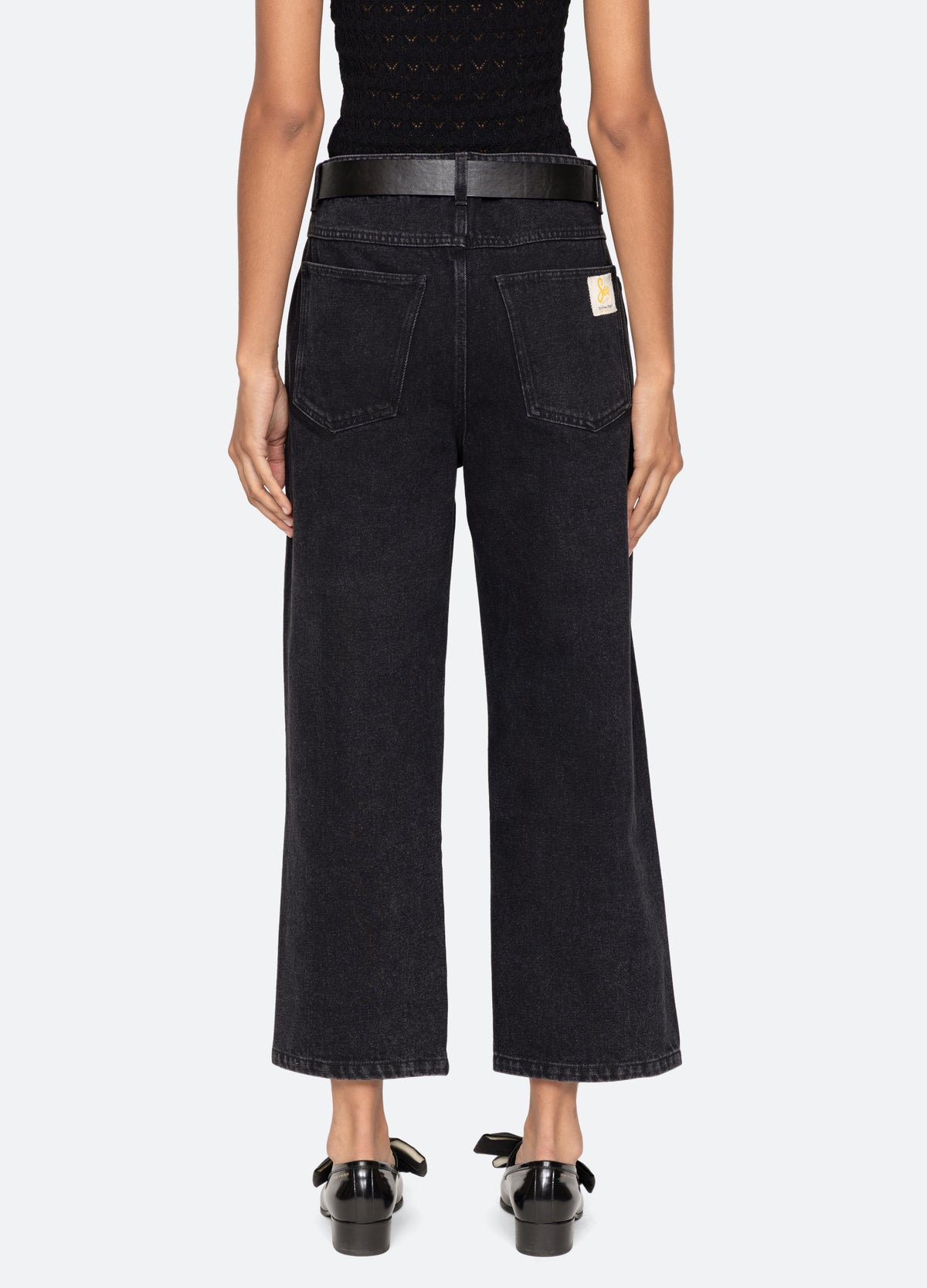 Jules Denim Pant Black