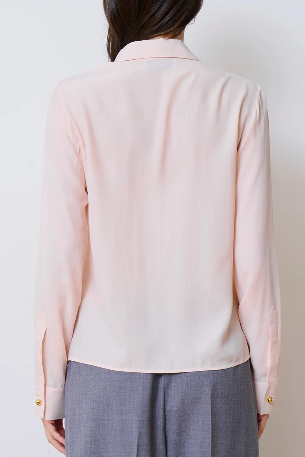 The Academy Blouse Pale Blush