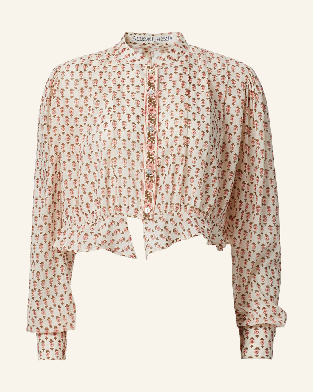 Ryland Antique Shirt White Tulip