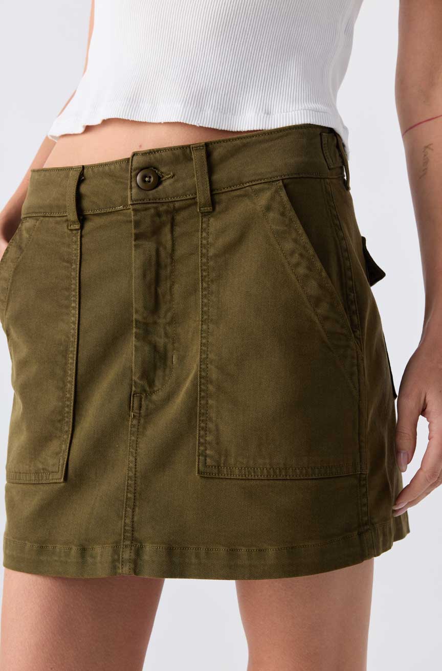 Easy Slouch Skirt Reseda