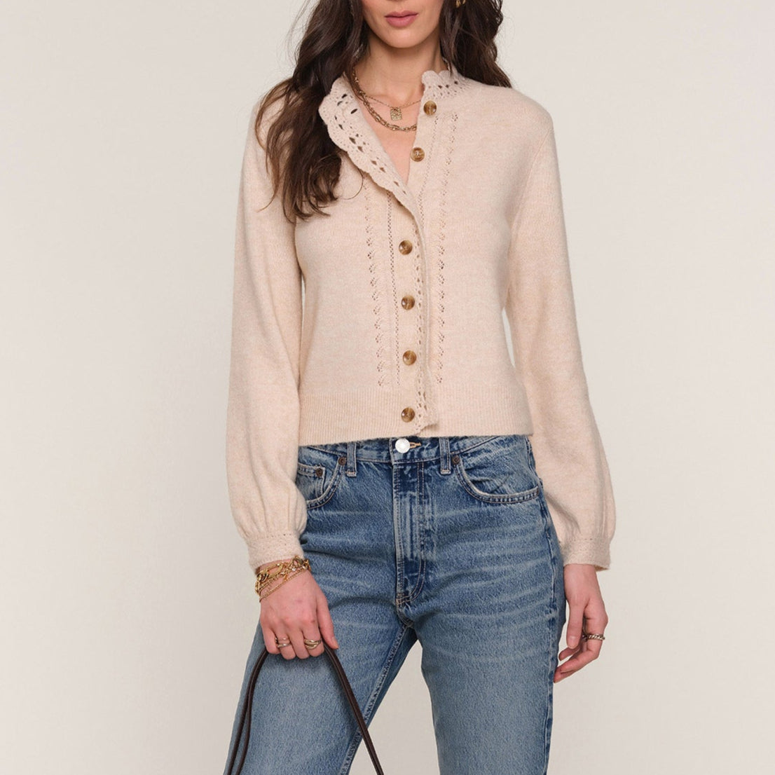 Maudie Cardi Cream