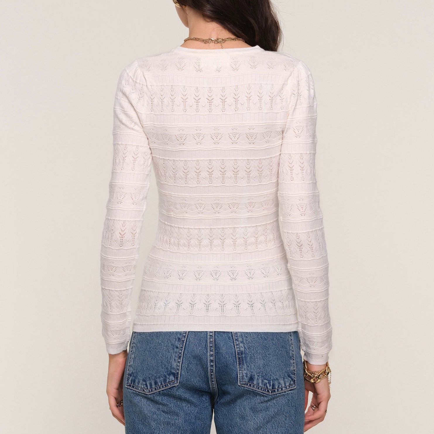 Daisy Top Ivory