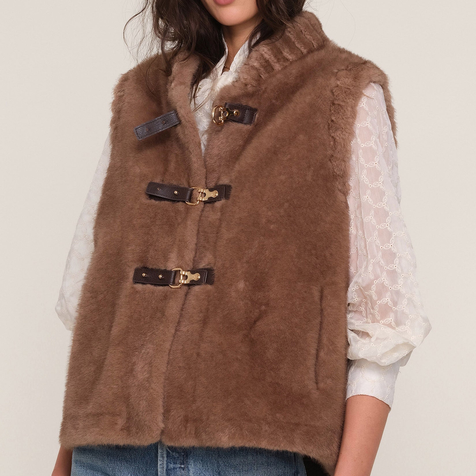 Hosk Vest Fawn