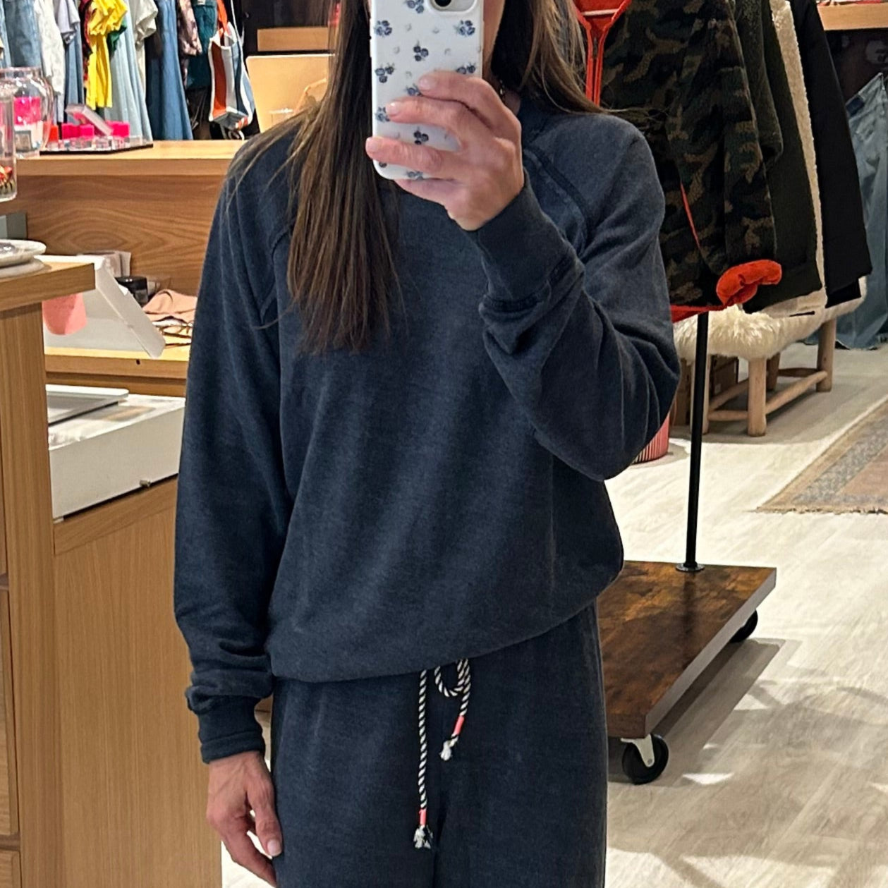 Raglan Sweatshirt Deep Navy
