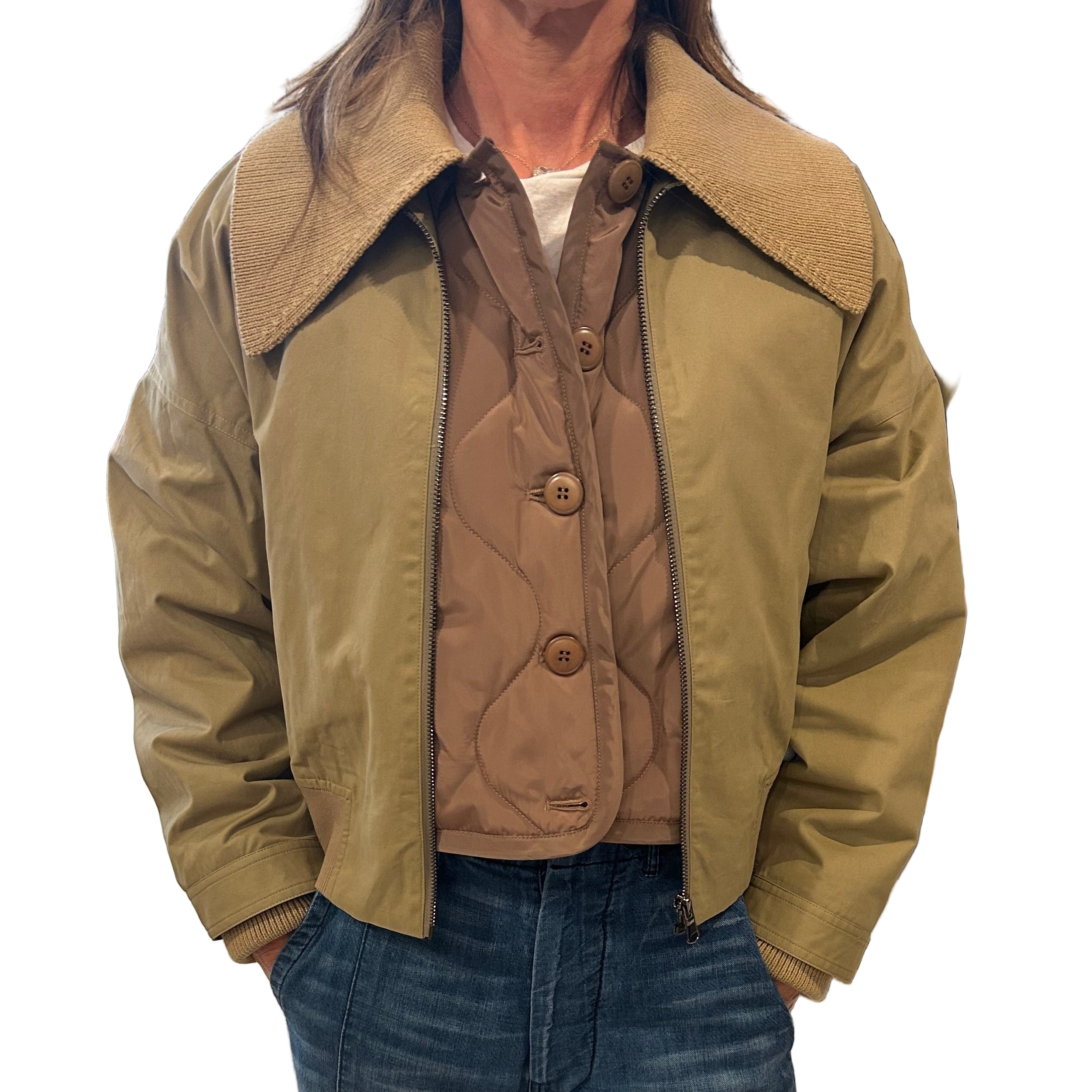 Sullivan Bomber Jacket Camel
