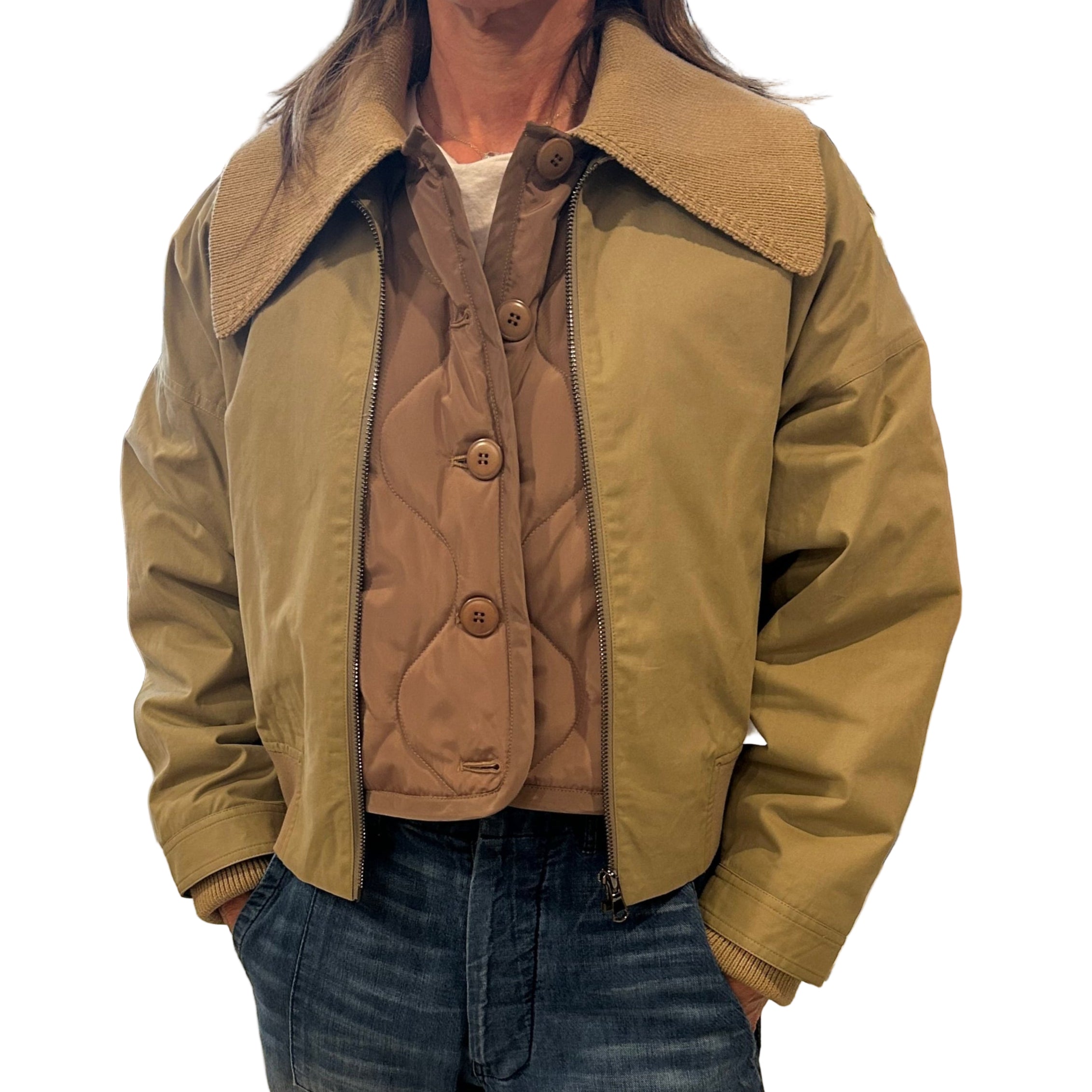 Sullivan Bomber Jacket Camel
