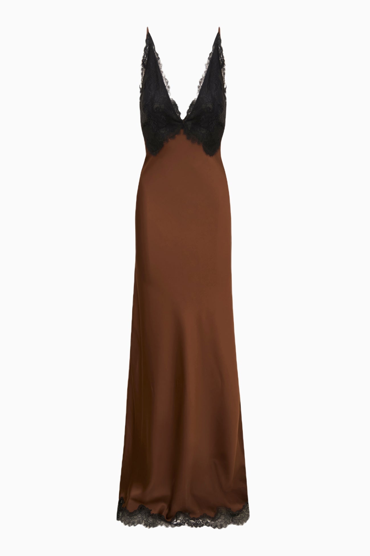 Iridia Dress Chocolate Brown