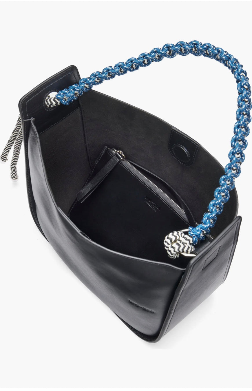 The Twist Handbag Black