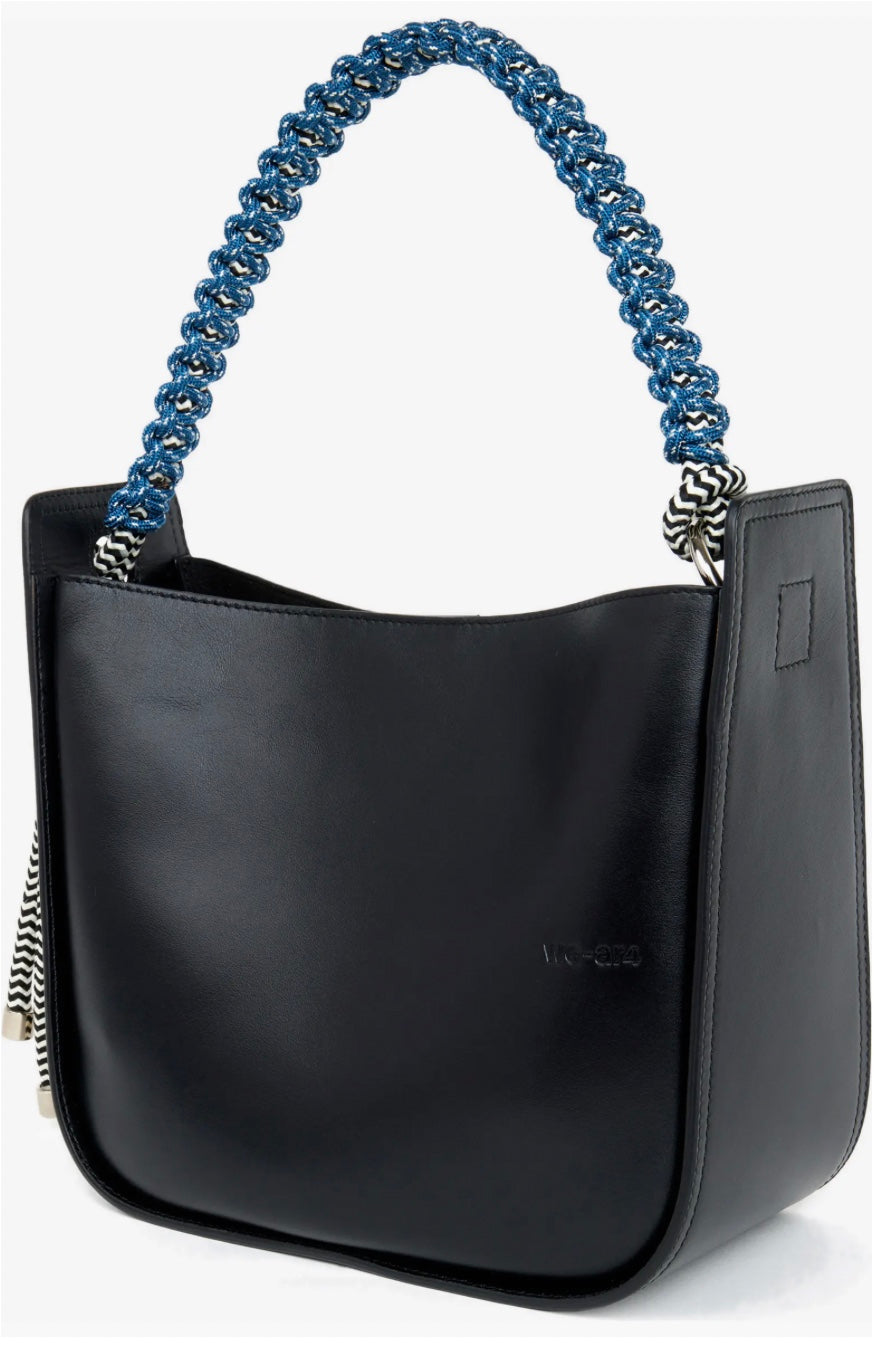 The Twist Handbag Black