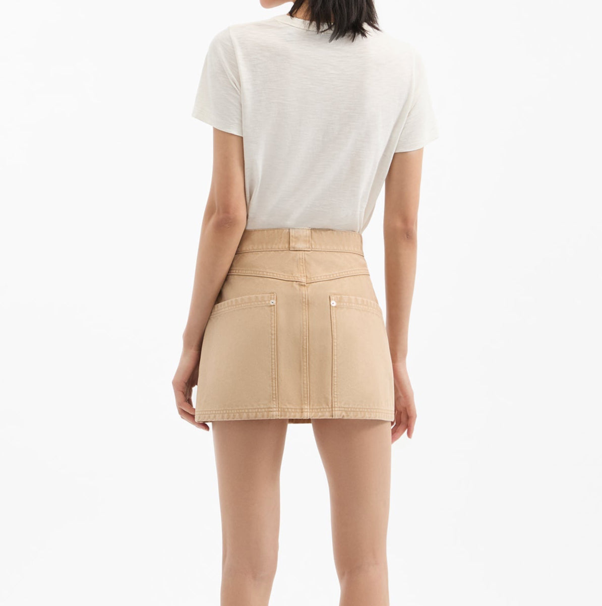 Stelene Skirt Stone Khaki
