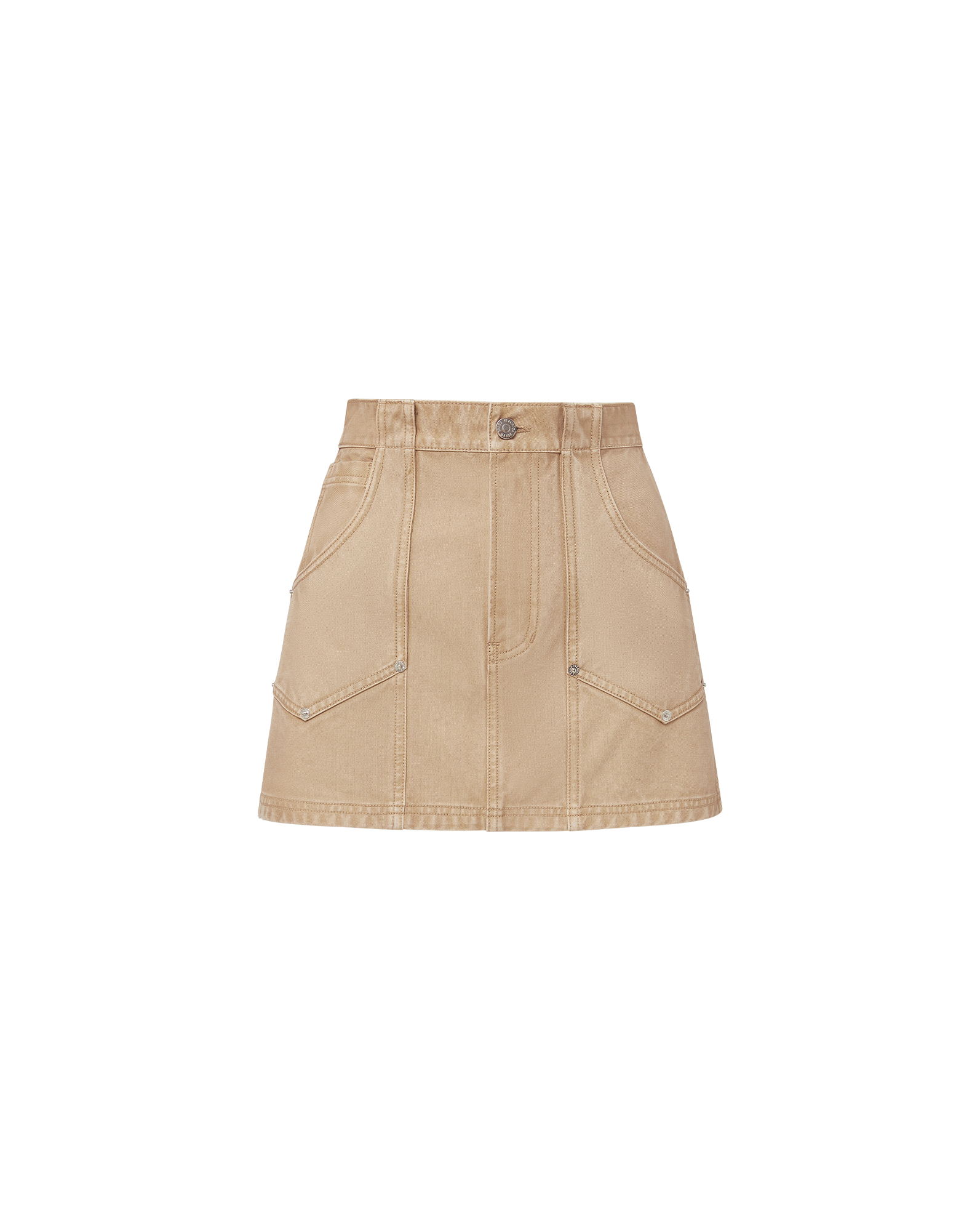 Stelene Skirt Stone Khaki