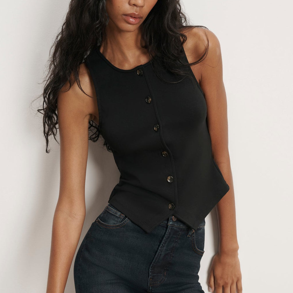 Caroline Vest Black