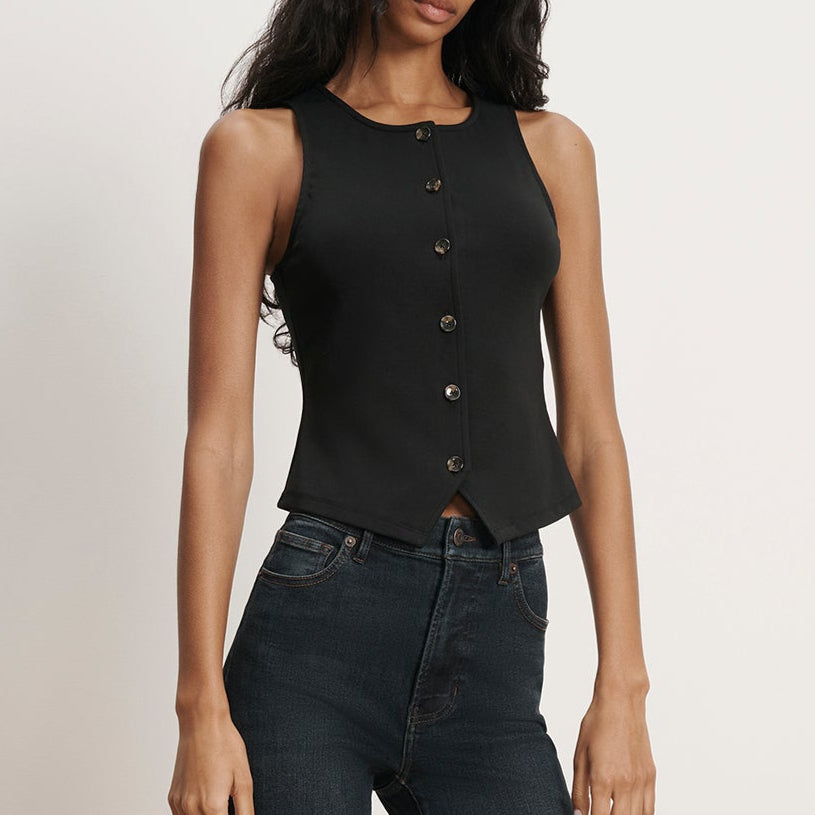 Caroline Vest Black