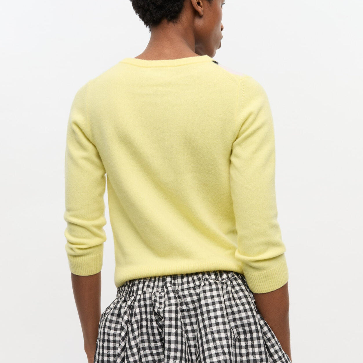 Cashmere Mix Cardigan Pear Sorbet