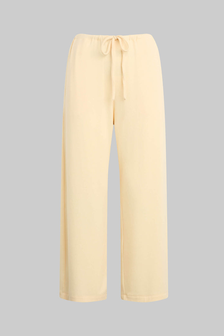 Lauren Crop Drawstring Pant Vanilla