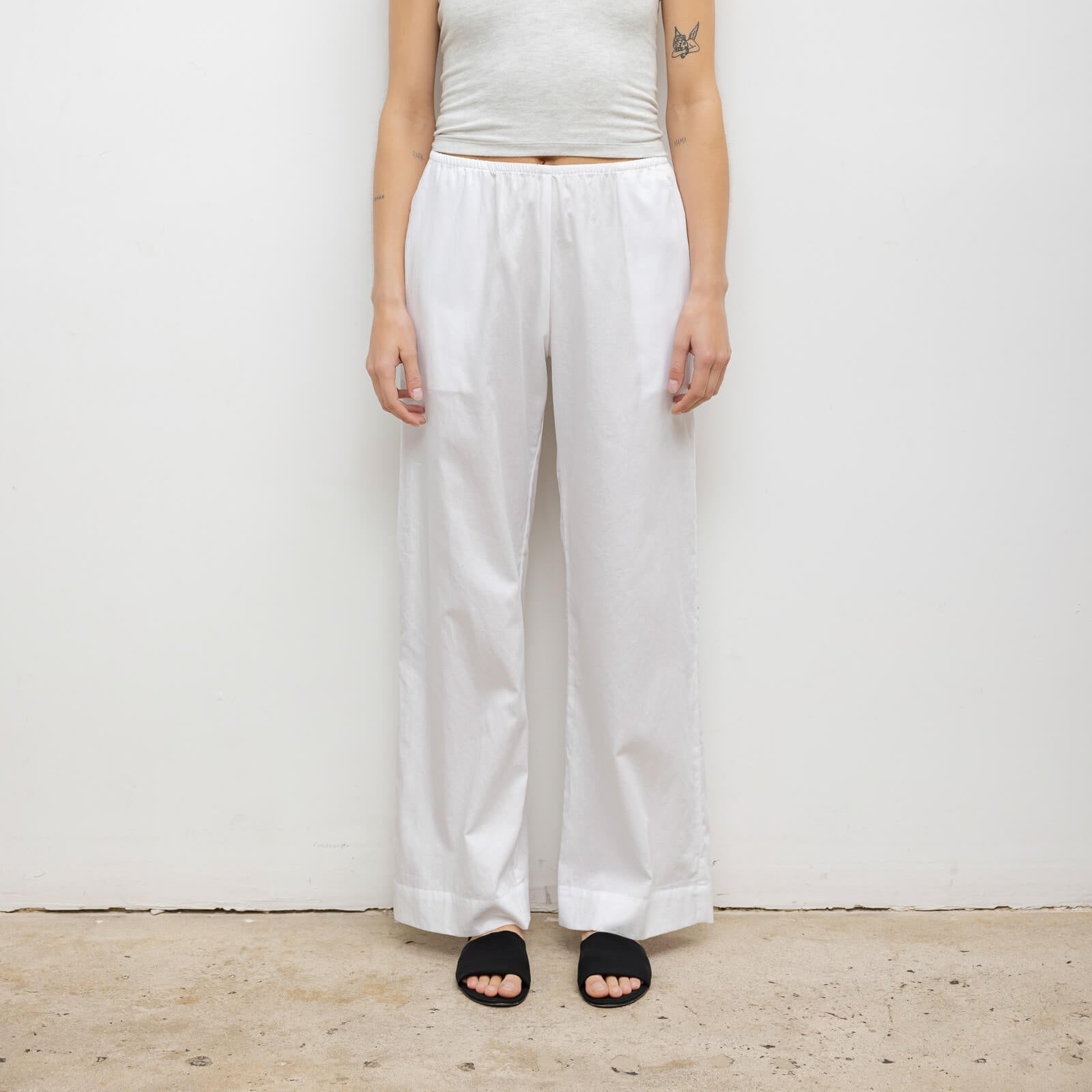 Yoko Pocket Pant White