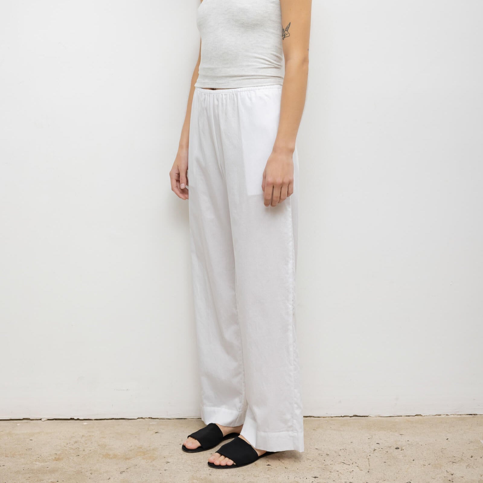 Yoko Pocket Pant White