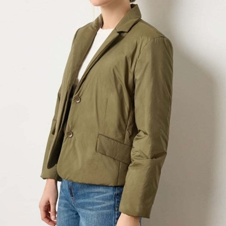 Padded Blazer Evergreen