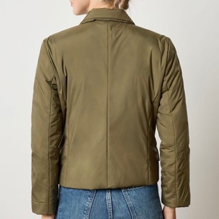 Padded Blazer Evergreen
