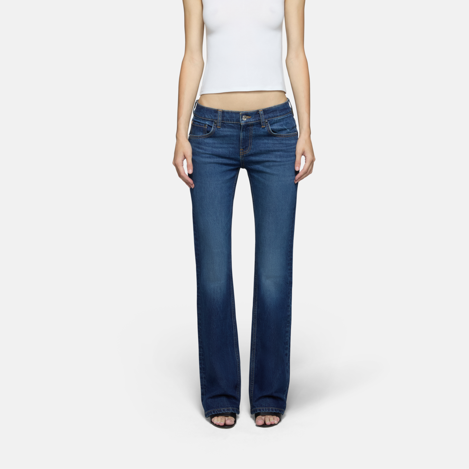 Maria Mid Rise Bootcut Tribeca