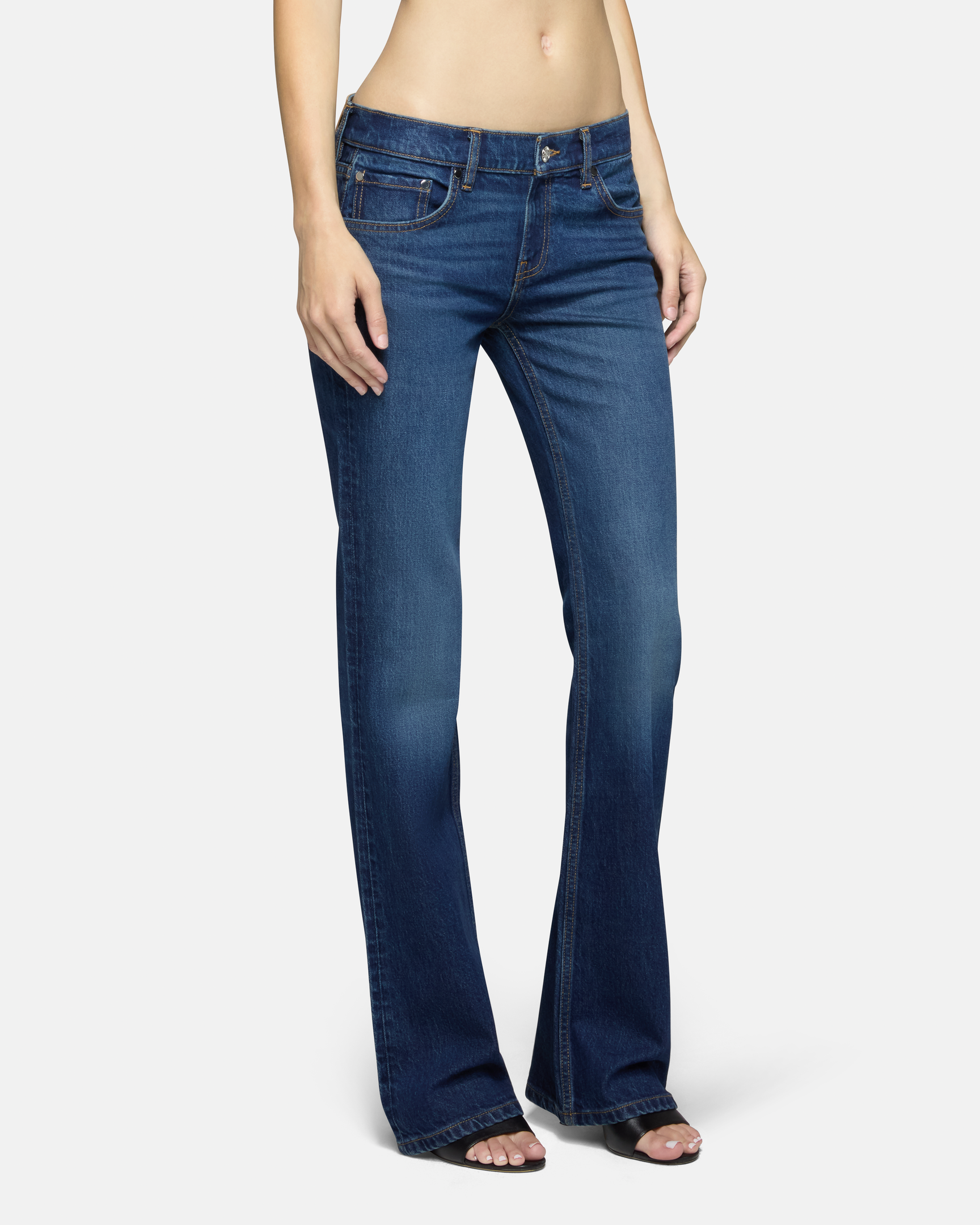 Maria Mid Rise Bootcut Tribeca